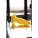Anal vibrovalok little cuts, moisture-resistant, silicone, yellow, 11 cm