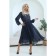 Women's dress, size 42, blue color