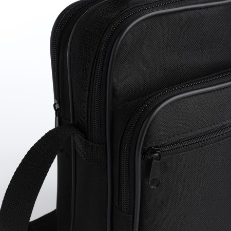 Male bag, "saxi", black color-3