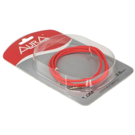 AUX AURA RCA-J10R cable, red, 1 m-1