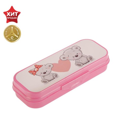 Penal-footwalk Istanm "Bears", 90 x 217 x 43 mm, plastic, pink
