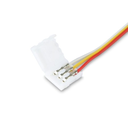 Detament bilateral connector for LED tape 5050 12/24V (3 contacts) 150 mm GS7701, 5 pcs