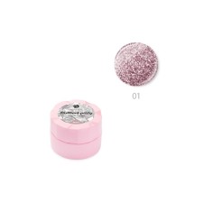 Liquid foil Adricoco Brilliant Party, No. 01 raspberry champagne, 5 ml