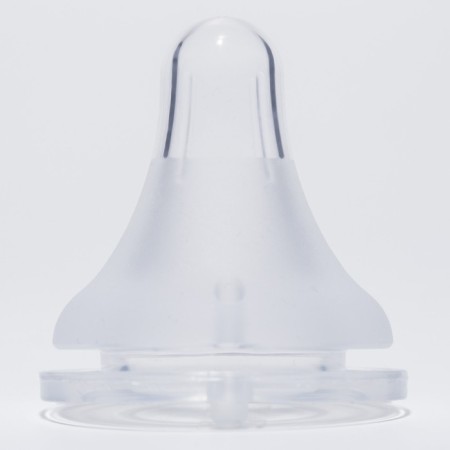 A nipple for a bottle, +6 months, fast flow, classic throat 35mm.-1