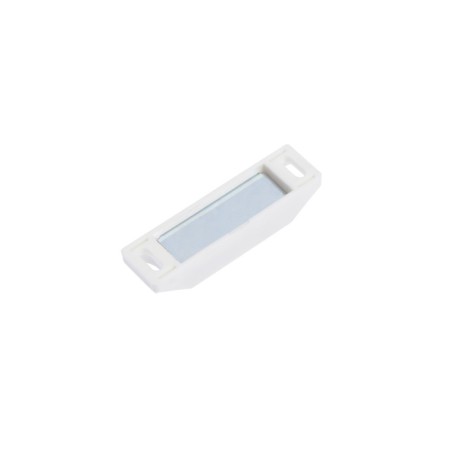 Magnet furniture tundra M002W, 60x13 mm, medium, white, 2 pcs.-1
