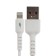 EXPLOYD EX-K-1262, Lightning-USB, 3 A, 1 m, charging/data transfer, silicone, white
