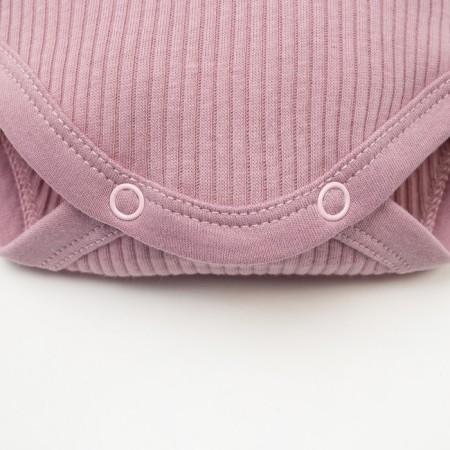 Боди с длинным рукавом Крошка Я, BASIC LINE, рост 68-74 см, цвет розовый-4