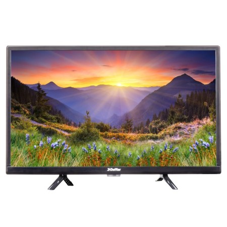 TV Doffler 24KN29, 24 ", 1366x768, DVB-T2/C/S2, HDMI 2, USB 1, black