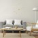 Watching interior, 3D, sticker, large, D-120 cm