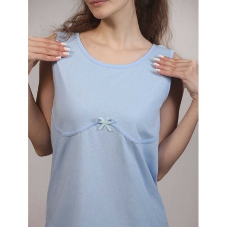 Night shirt female, size 48, heavenly color-8