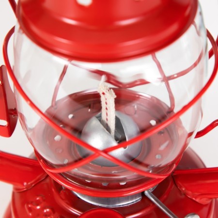 Kerosene lamp decorative red 11.5*15*25 cm Risalux-6