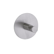 Self -adhesive hook Axentia made of stainless steel round, Ø 5x4.5 cm