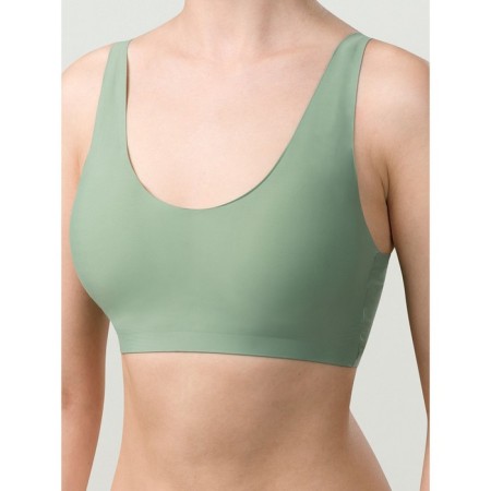 Top female, size 48, green color