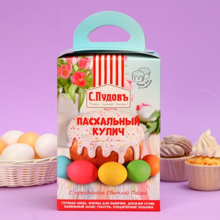 Baking Set "Easter Kulich S. Pudov", 535 g-1