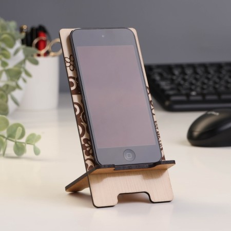 Stand for the phone "Flowers and butterflies", 7 × 8 × 15 cm-1
