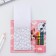 Set: block of sheets with coloring and wax crayons "The smallest"
