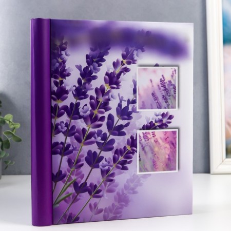 Photo album 30 magnetic sheets (60 steers) "Lavender" 23x28 cm