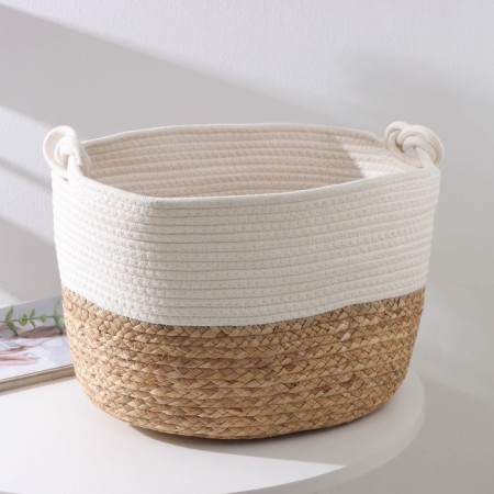 Storage basket wicker handmade share "Ronda", wicker, 35 × 29 × 27 cm