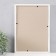Photo frame MDF 21x30 cm, No. 5 "Simple", white (plastic screen)