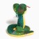 Soft toy "Snake with a tongue" on a suspension, 13 cm