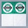 Napkins single -layer “invincible”, 24 × 24 cm, in a set of 20 pcs.