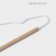 Shoulders - Laconique Ladoom Laconique clothing hanger, 42.5 × 19.5 × 1 cm, white color