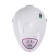 Homestar HS-5001, 750 watts, 2.5 l, white with the pattern "Flowers"