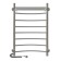 Electric towel "Sanprise" Classic P8, 500x800 mm, shelf, left/right, chrome