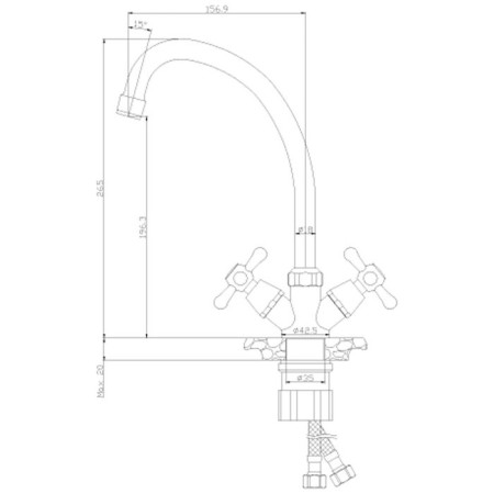 Rossinka y02-71u kitchen mixer-1