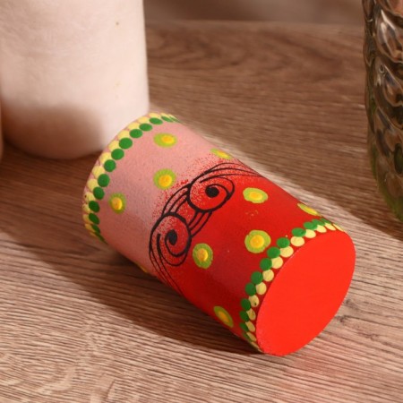 Musical instrument drum - noise of rain mix 10x6x6 cm-2