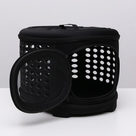 The folding bag is large, the EVA material, 42.5 x 37.5 x 29.5 cm, black-5