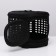 The folding bag is large, the EVA material, 42.5 x 37.5 x 29.5 cm, black