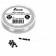 Rezinka thread (spandex) silicone, diameter 0.5 mm, length 12 m, transparent