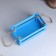 Wooden Kashpo 24.5 × 13.5 × 9 cm "Toroshka light" rheck, handle rope, blue give beautifully