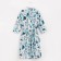 Women's bathrobe Ethel "Mint Mood" sleeve 3/4, size 42-44, waffle 200g/m2, 100% cotton