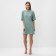 Women's home dress "Coffe", mint color, size 52