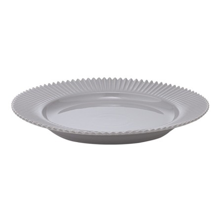 Set of plates Tkano Edge, 21 cm, 2 pcs, dark gray color-2