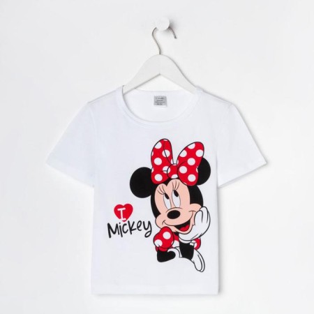 T -shirt "Minnie 2", Minnie Mouse, p. 28, height 86-92 cm, white-5