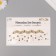 Sticker Plastic Straz "Choker Luxury" Gold 11.6x18 cm