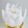 Night "Candle" LED from batteries 2haaa gold 8x8x12 cm Risalux