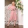 Women's dress, size 46, pink color