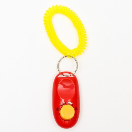 Clider for training dogs with a bracelet on the hand, red-2
