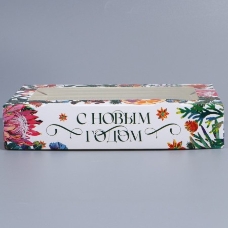 Folding box "New Year's botanist", 20 x 12 x 4 cm, New Year-3