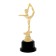 The award figure "Gymnastics", the plastic stand is black, 19 x 9 x 6.5 cm.