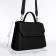 Women's bag Textura, messenger, average size, black color