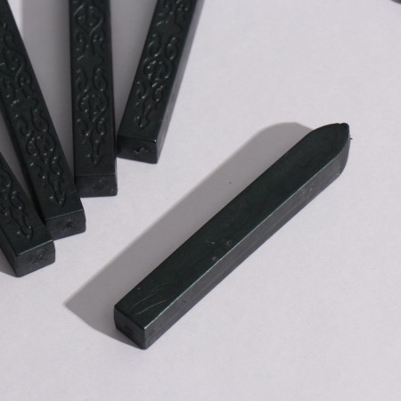 Surgut for printing the "dark green" pearl 1.1x1.1x9 cm-2