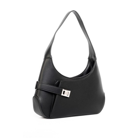 Women's bag with lightning, black color-2