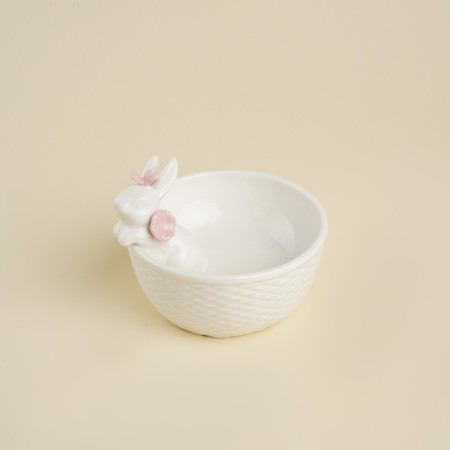 Sl Home "Forest Rabbit", 13 × 10.7 cm, white color-1