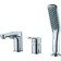 Bath mixer D&K Rhein Marx DA1394941, Color Chrome