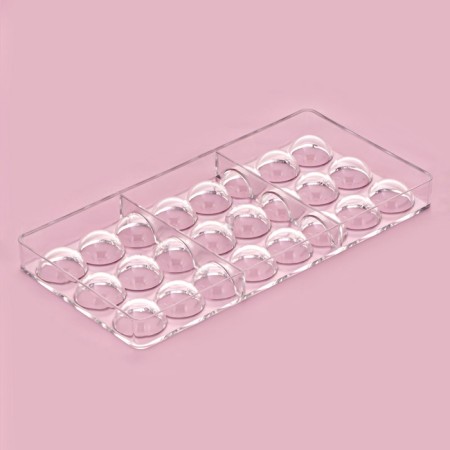Konfinetta Chocolate Form "Smesfera", 27.5 × 13.5 cm, 24 cells (3 × 3 cm)-3